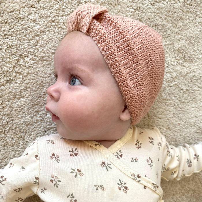 Nordic Coast Company Baby Turban Altrosa Neuheiten