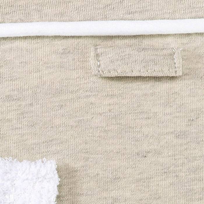 Nordic Coast Company Wickelauflage Beige schmal Kostenlose Rückgabe