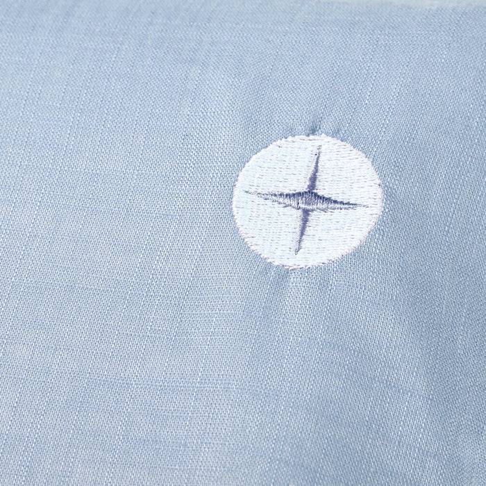 Nordic Coast Company Wickelauflage Blau Grau schmal Letzter Tag