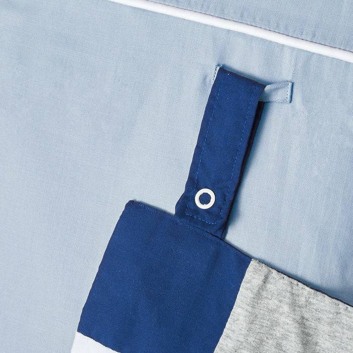 Nordic Coast Company Wickelauflage Blau Grau Zeitbegrenzte Promotion