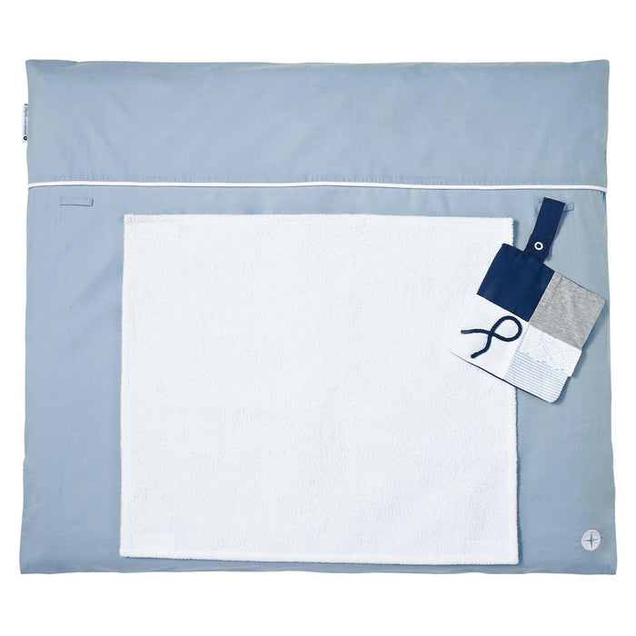Nordic Coast Company Wickelauflage Blau Grau Zeitbegrenzte Promotion