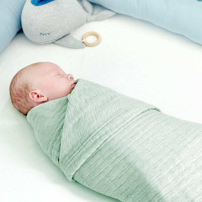 Nordic Coast Company Musselin Decke Mint Bis zu 50% Rabatt