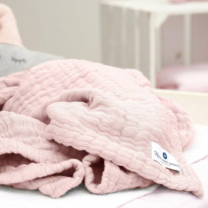 Nordic Coast Company Musselin Decke Rosa Large Bis zu 55% Rabatt