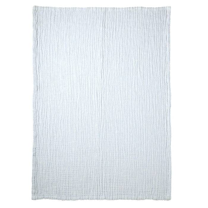 Nordic Coast Company Musselin Decke Blau Large Super Rabatt