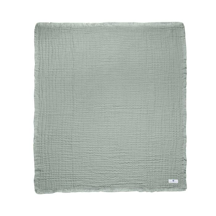 Nordic Coast Company Musselin Fransendecke Mint Black Friday Preise