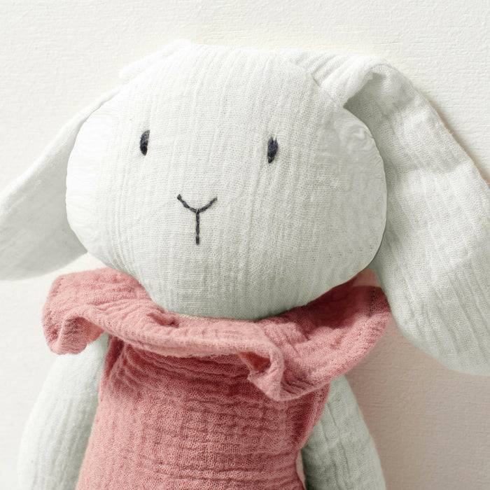 Nordic Coast Company Kuscheltier Musselin Hase Bella Schlussverkauf