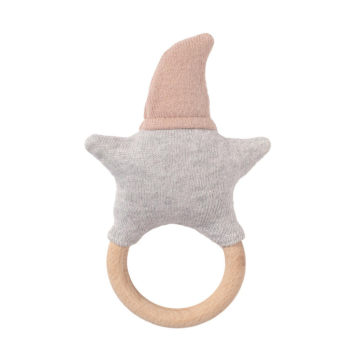 Nordic Coast Company Baby Rassel Stern Rosa Günstiger Verkauf