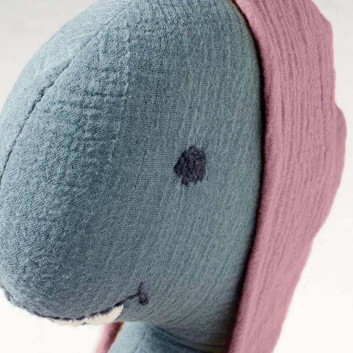 Nordic Coast Company Kuscheltier Musselin Dino Hannah Meist gekauft