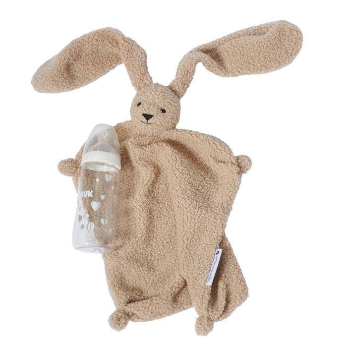 Nordic Coast Company Schnuffeltuch Hase Teddy Beige Limitierter Zeitrabatt