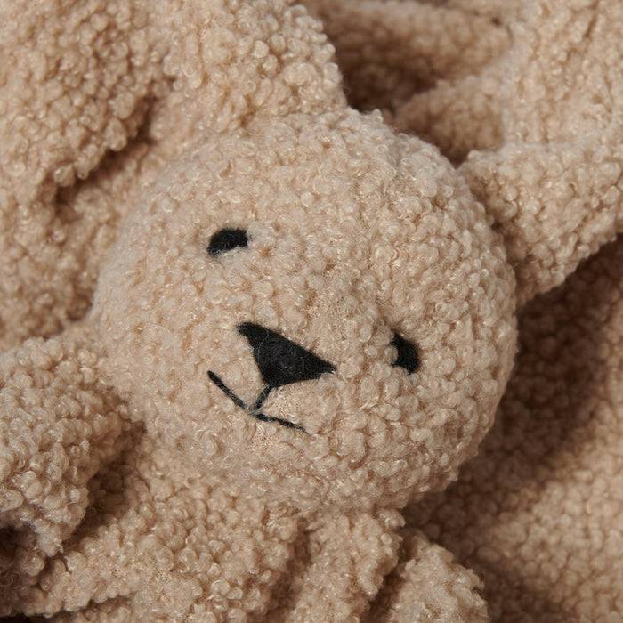 Nordic Coast Company Schnuffeltuch Hase Teddy Beige Limitierter Zeitrabatt