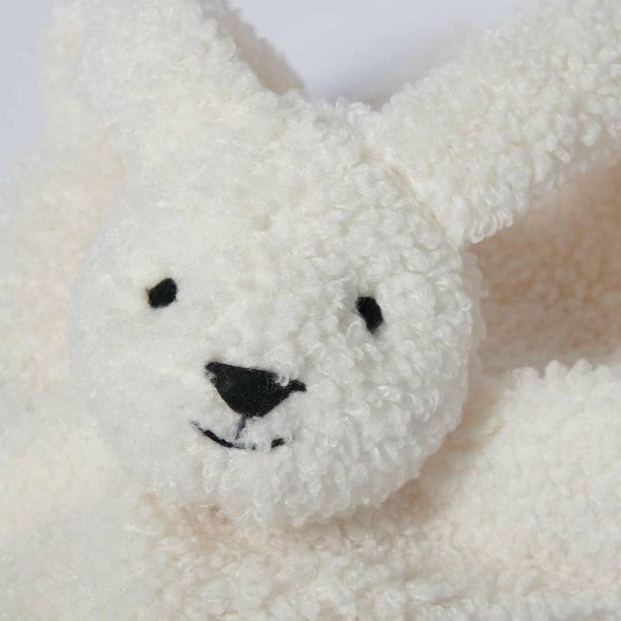 Nordic Coast Company Schnuffeltuch Hase Teddy Natur Fabrikpreis
