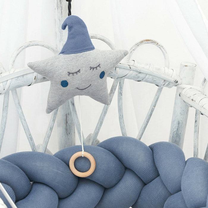 Nordic Coast Company Baby Set "Stern" Spieluhr + Rassel Blau Versandkostenfrei