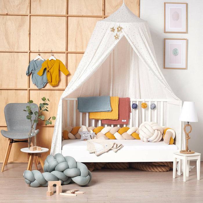 Nordic Coast Company Babygym Anhänger Set Knoten Blau Preisnachlass