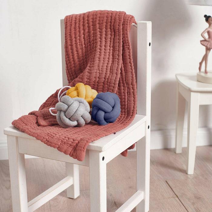 Nordic Coast Company Babygym Anhänger Set Knoten Blau Preisnachlass