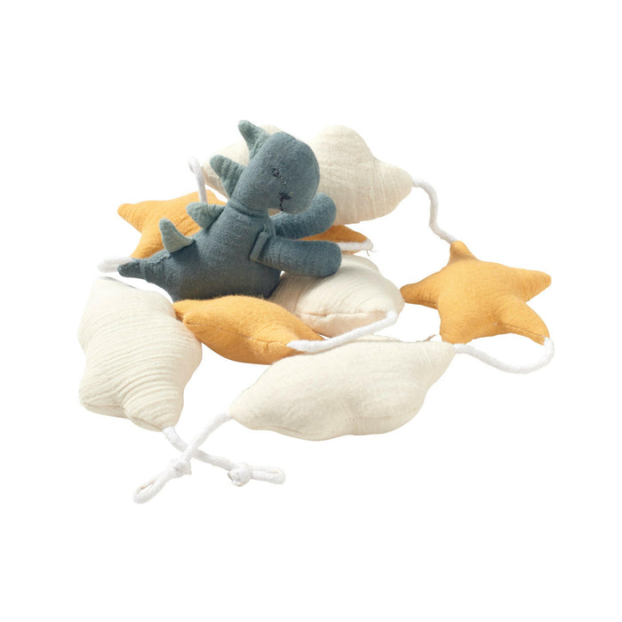 Nordic Coast Company Wandgirlande Musselin Dino Large Muttertagsangebot
