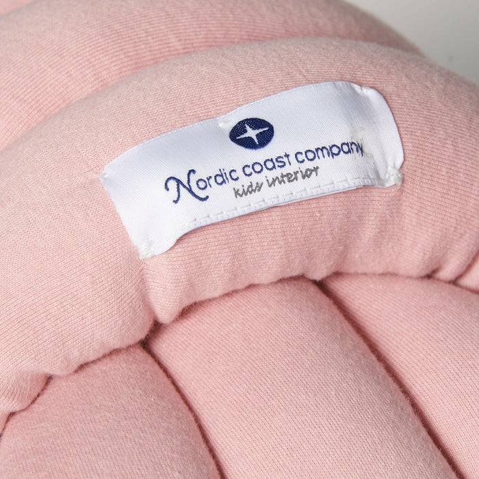Nordic Coast Company Knotenkissen Jersey Rosa Online Outlet