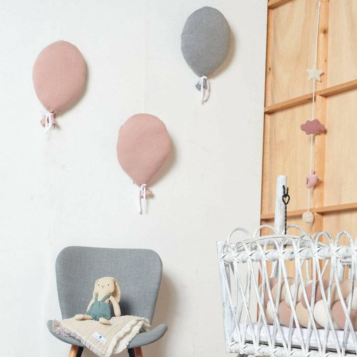 Nordic Coast Company Wandgirlande Musselin Schwan Small Zeitlich begrenztes Angebot
