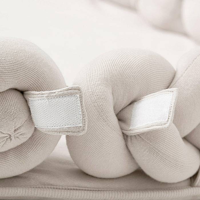 Nordic Coast Company Baby Nest geflochten Natur Kauf eins, bekomm eins gratis