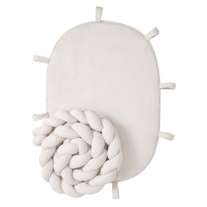 Nordic Coast Company Baby Nest geflochten Natur Kauf eins, bekomm eins gratis