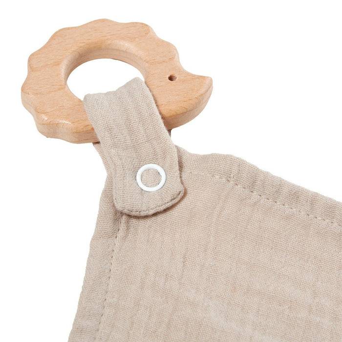 Nordic Coast Company Kuscheltuch Musselin Igel Sand Letzter Tag