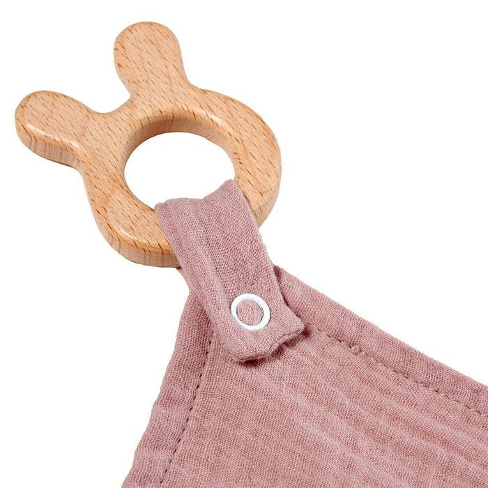 Nordic Coast Company Kuscheltuch Musselin Hase Rosa Bis zu 50% Rabatt