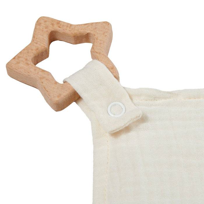 Nordic Coast Company Kuscheltuch Musselin Stern Natur Bis zu 60% Rabatt