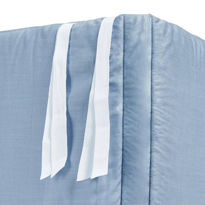 Nordic Coast Company Baby Bettnestchen Blau Grau Hotsell