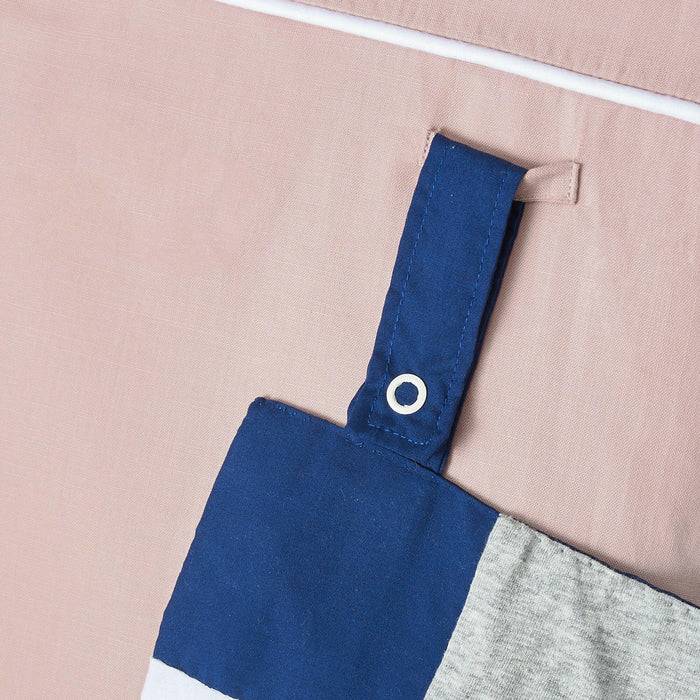 Nordic Coast Company Baby Bettnestchen Altrosa Blitzverkäufe