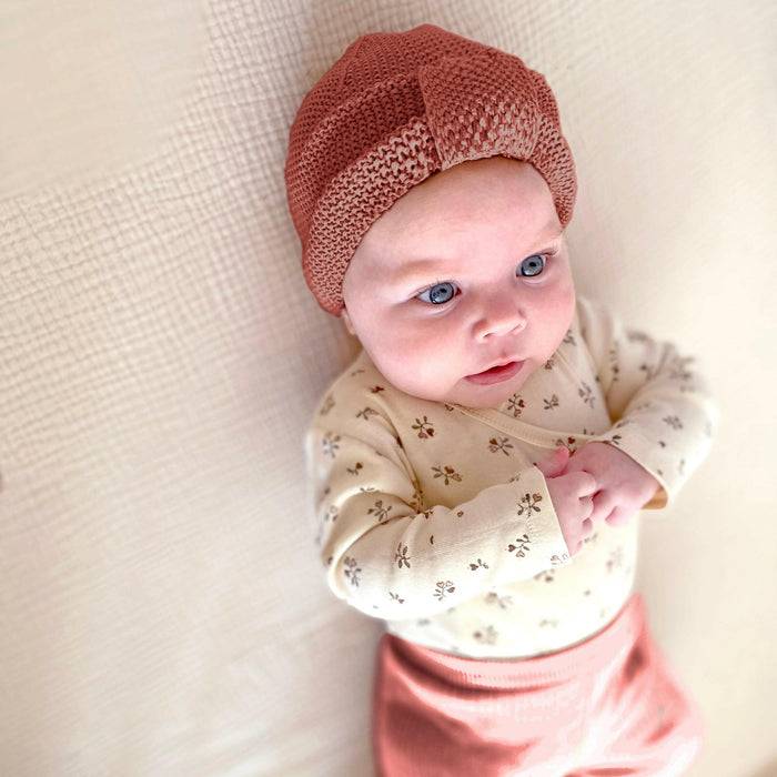 Nordic Coast Company Baby Turban Kupfer Online Outlet