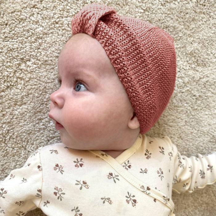 Nordic Coast Company Baby Turban Kupfer Online Outlet