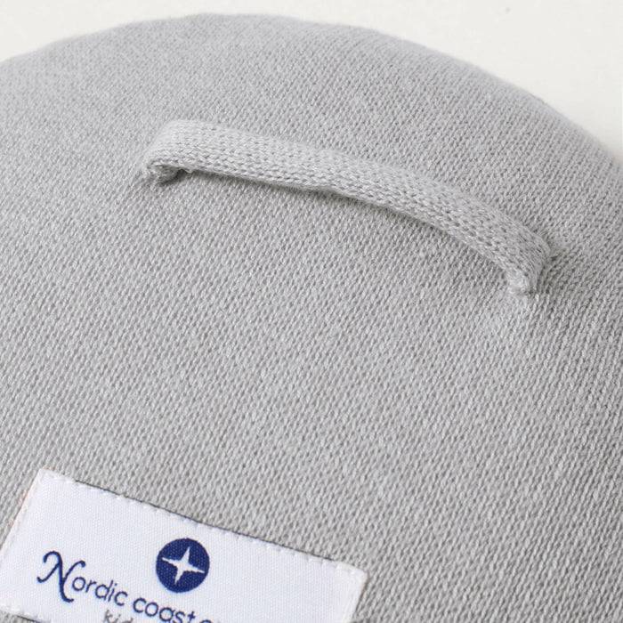 Nordic Coast Company Ballon-Kissen "Welcome Little One" Grau Kostenlose Rückgabe