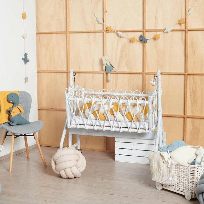 Nordic Coast Company Wandgirlande Musselin Dino Small Fabrikladen