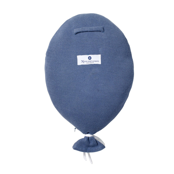 Nordic Coast Company Ballon-Kissen Blau Rabatt