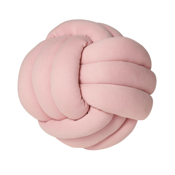 Nordic Coast Company Knotenkissen Jersey Rosa Exklusivangebot