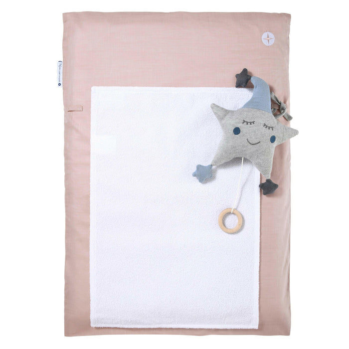 Nordic Coast Company Wickelauflage Altrosa schmal Weihnachtsangebot