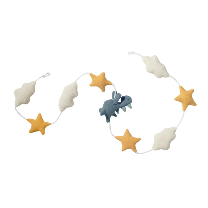 Nordic Coast Company Wandgirlande Musselin Dino Large Riesige Rabatte