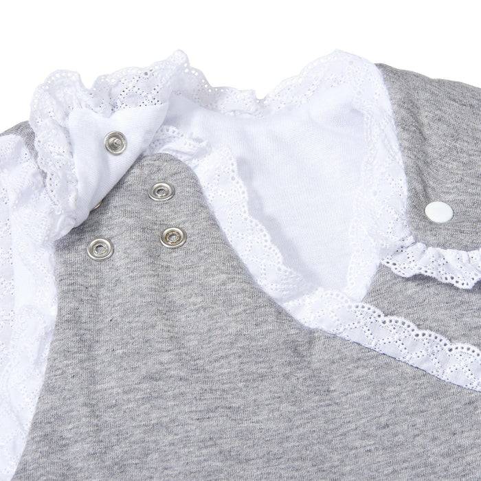 Nordic Coast Company Baby Schlafsack Grau Spitze Online