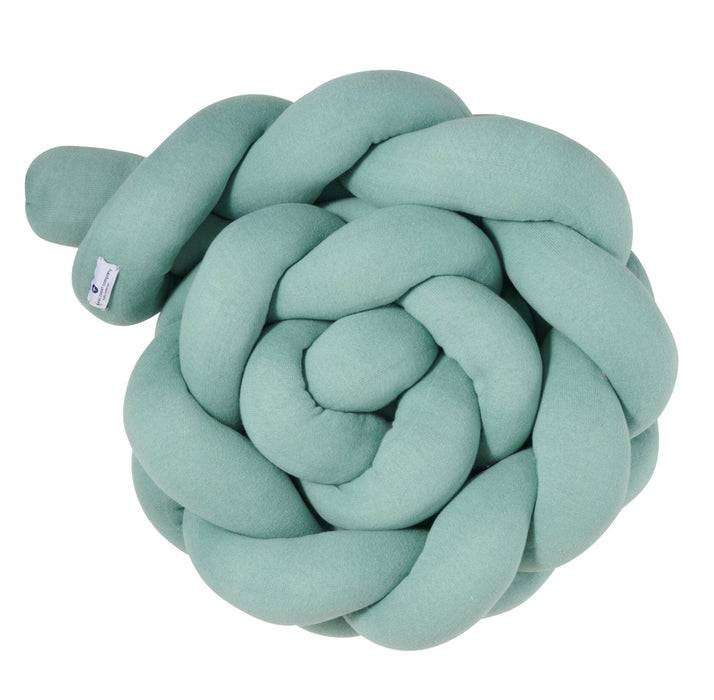 Nordic Coast Company Bettschlange geflochten Mint Strick Versandkostenfrei