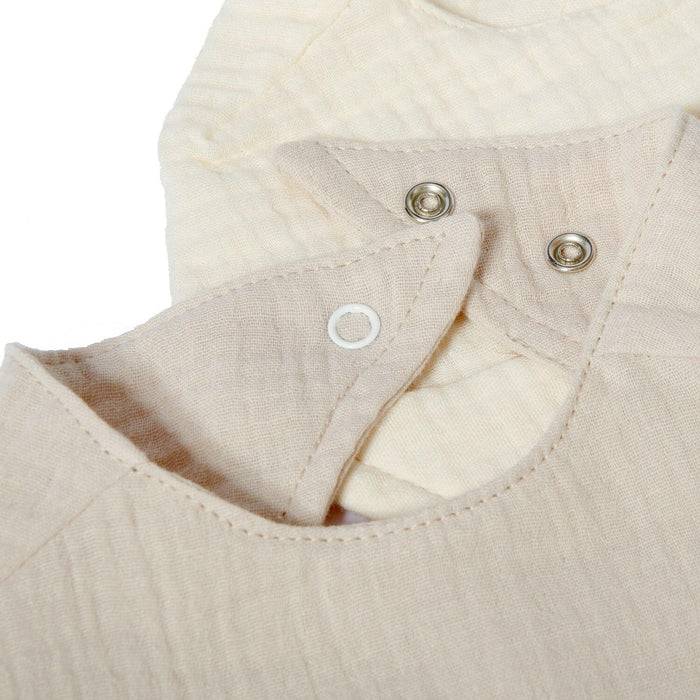 Nordic Coast Company Musselin Lätzchen-Set Sand & Natur Letzte 3 Tage