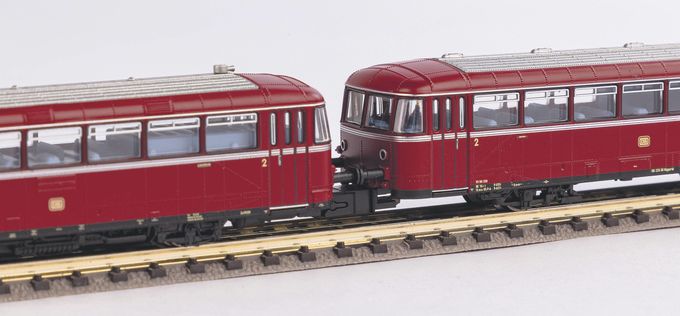 Piko N Schienenbus mit Steuerwagen DB III Artikelnummer: 40255 50% Rabatt mit kostenlosem Versand