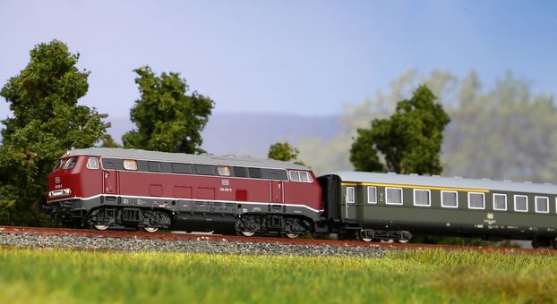 Piko N Sound-Diesellokomotive 216 010-9 DB IV, inkl. PIKO Sound-Decoder Artikelnummer: 40521 Clearance-Verkauf