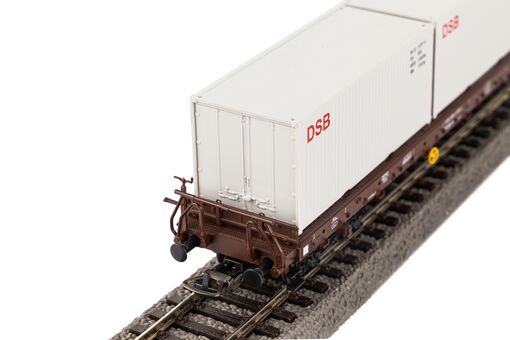 Piko Containerwagen Rs DSB IV mit 3x 20' Containern DSB Artikelnummer: 24527 Wochenangebot