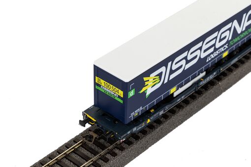 Piko Taschenwagen T3000e Cemat mit 2 "Dissegna" Trailern SBB VI Artikelnummer: 24600 Saisonale Angebote