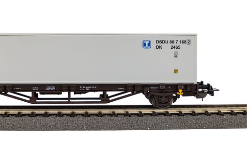 Piko Containertragwagen Lgjs DSB V beladen mit 40' Container DSB Artikelnummer: 27720 Black Friday Preise