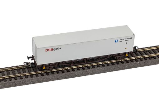 Piko Containertragwagen Lgjs DSB V beladen mit 40' Container DSB Artikelnummer: 27720 Black Friday Preise