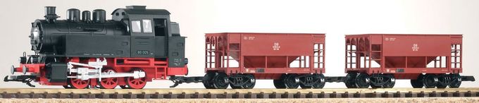 Piko G Start-Set Güterzug BR 80 + 2 Schüttgutwagen Artikelnummer: 37100 Fabrikpreis