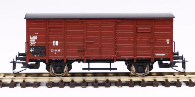 Piko TT Gedeckter Güterwagen G02 DR III ohne Bremserhaus Artikelnummer: 47761 Jubiläumsangebot