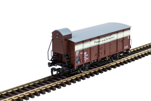 Piko TT Gedeckter Güterwagen G02 DR III mit Bremserhaus Artikelnummer: 47762 Lagerräumung