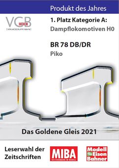 Piko Sound-Dampflok BR 78 DR III, inkl. PIKO Sound-Decoder und Dampfgenerator Artikelnummer: 50606 Blitzangebot
