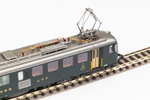 Piko N-2er Set Sound-E-Triebwagen Rbe 4/4 SBB IV + Bt Steuerwagen, inkl. PIKO Sound-Decoder Artikelnummer: 94167 50% Rabatt mit kostenlosem Versand